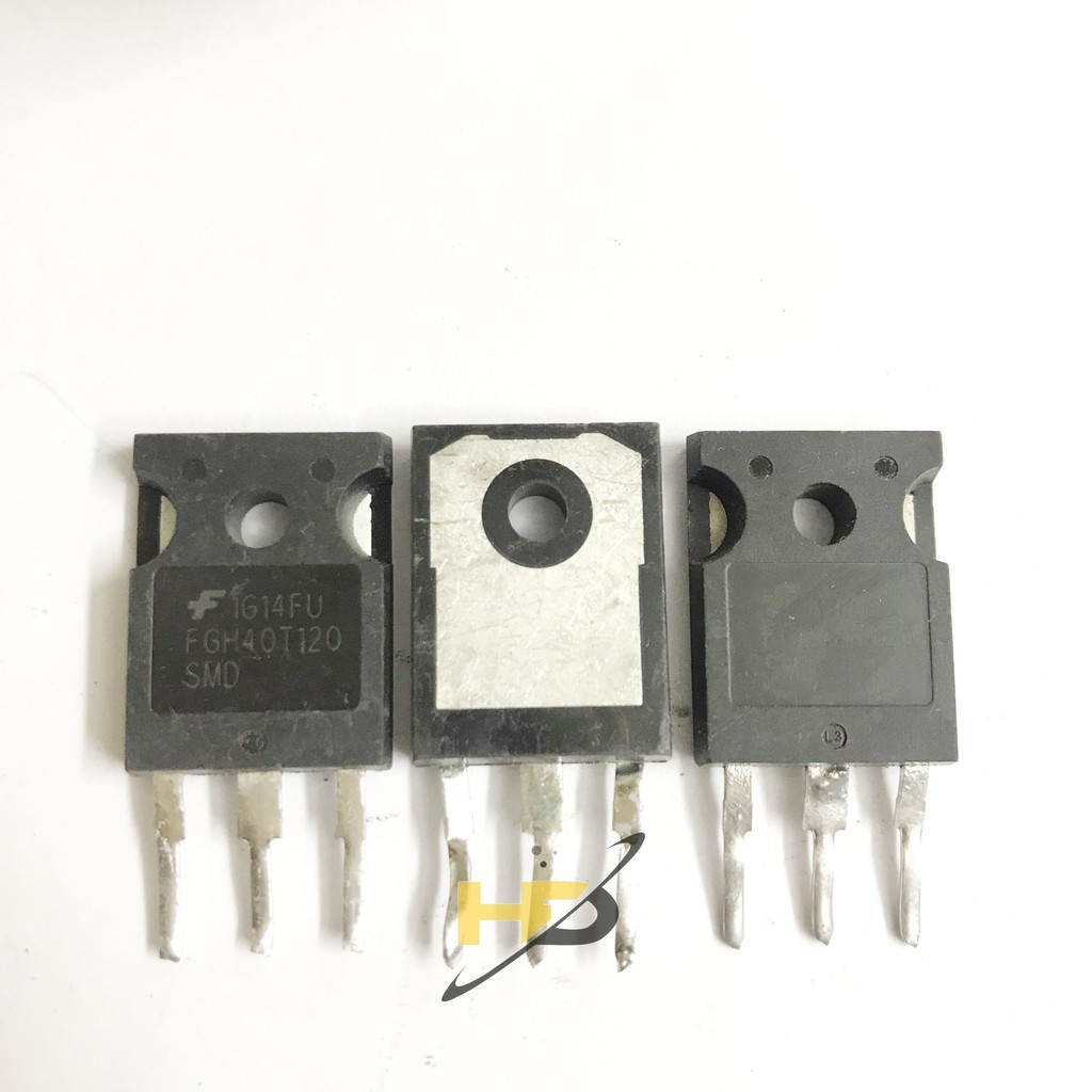 Linh Kiện IGBT FGH40T120 40T120 40A 1200V Bóc Máy, Transistor TO-3P