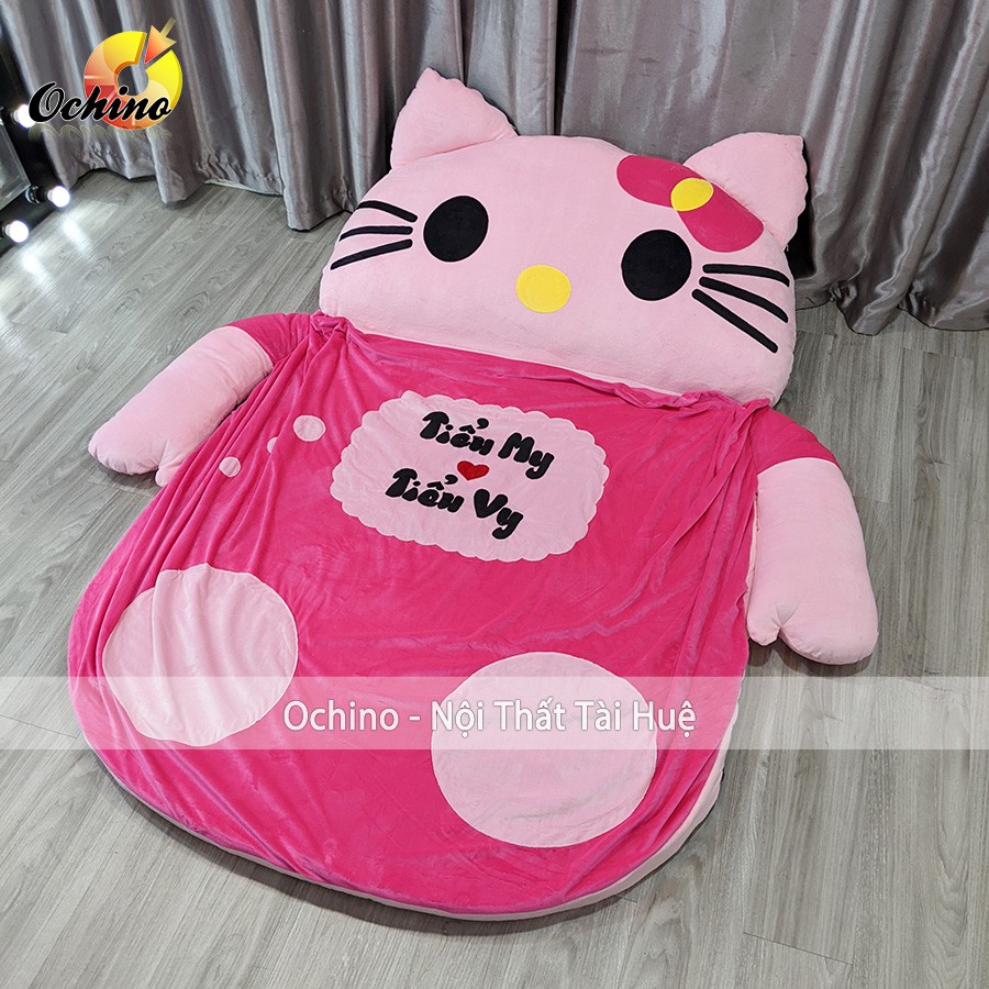 Giường nệm cho bé hình thú siêu cute, Giường nệm thú bông cho bé 1m6-1m1 (Có sẵn)