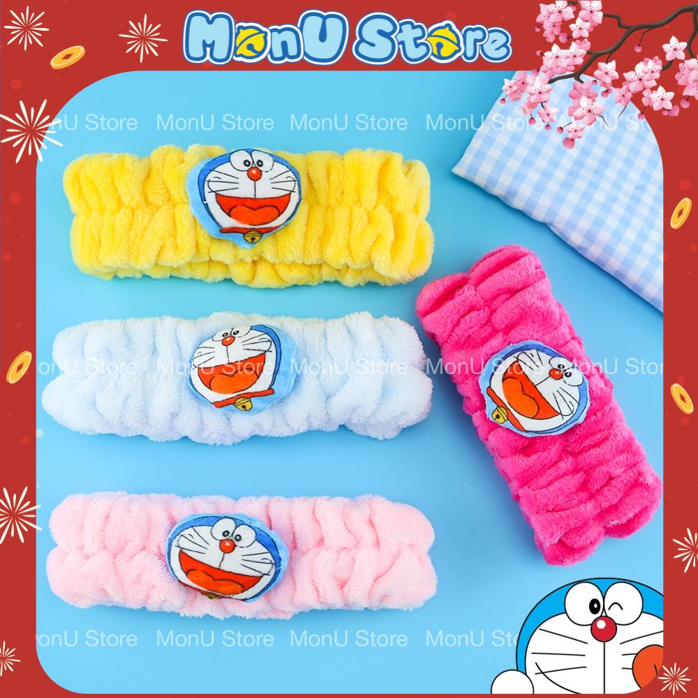 Băng đô rửa mặt, trang điểm hình DORAEMON DOREMON dễ thương cute MON0026