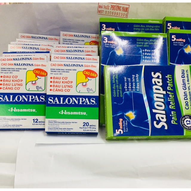 Cao dán Salonpas