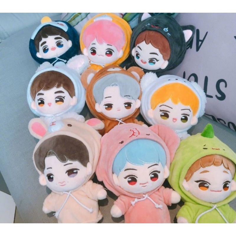 Gấu bông doll EXO Baidu Bar Suho Chen có sẵn 34