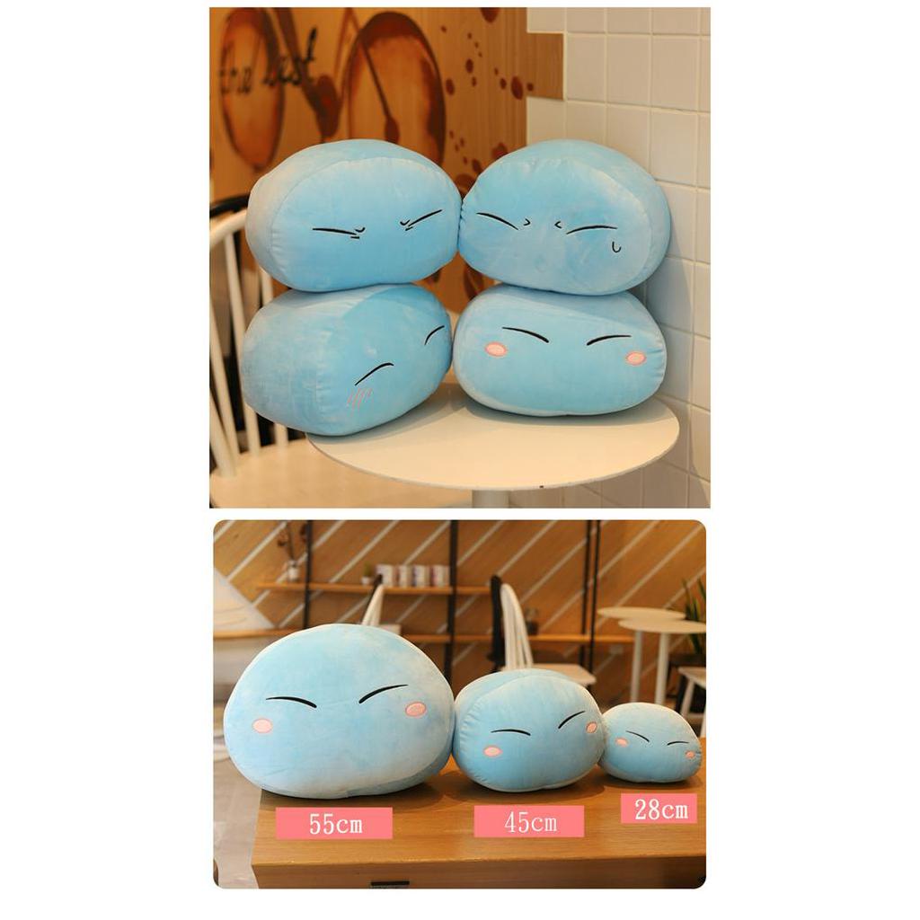 Thú nhồi bông hình nhân vật Slime dễ thương trong phim hoạt hình Về chuyện tôi chuyển sinh thành Slime