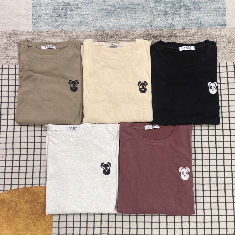 Bộ cotton 3158 hình gấu