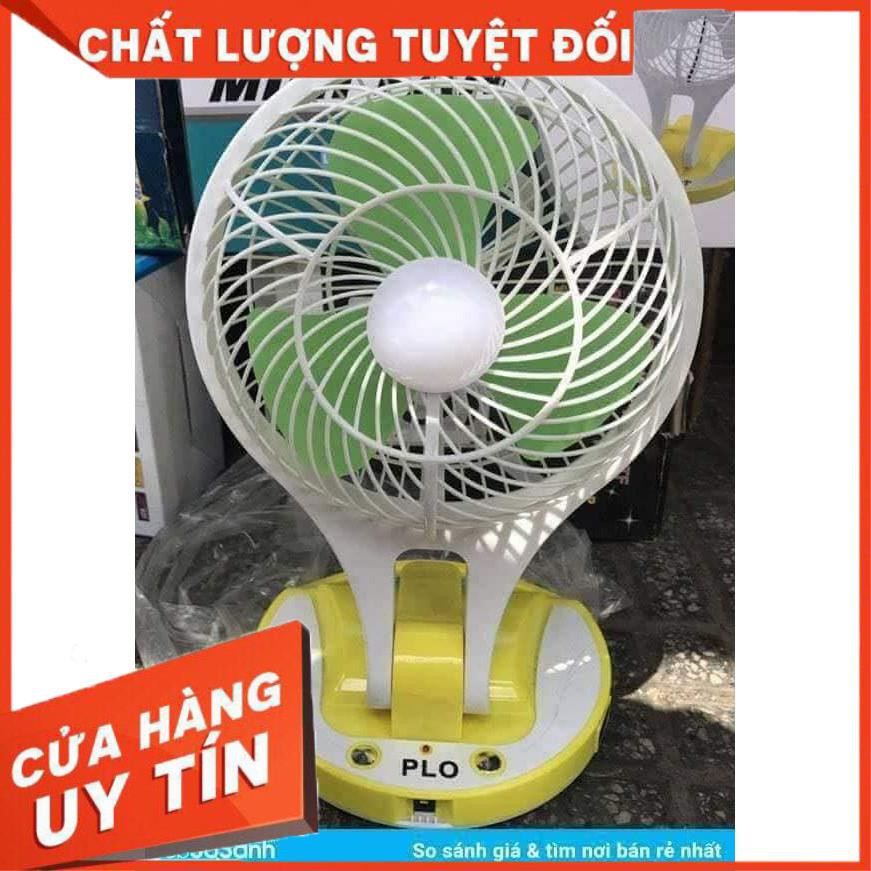 [XẢ KHO] FREE SHIP  Quạt gập tích điện có đèn 5580