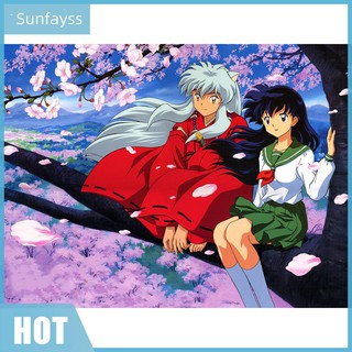 Bộ Tranh Đính Đá 5d Tự Làm Hình Inuyasha