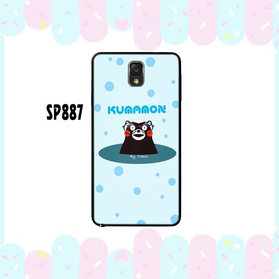 Ốplưnginhình Samsung  :SAMSUNG NOTE3 BST ỐP GẤU KUMAMON SIÊU XINH <3