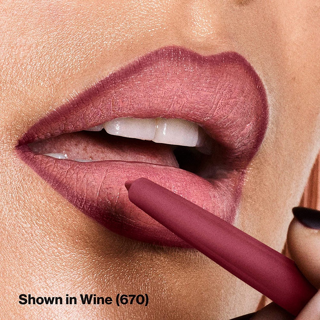 Chì Kẻ Viền Môi Lip Liner by Revlon, Colorstay Face Makeup with Built-in-Sharpener, Longwear Rich Lip Color