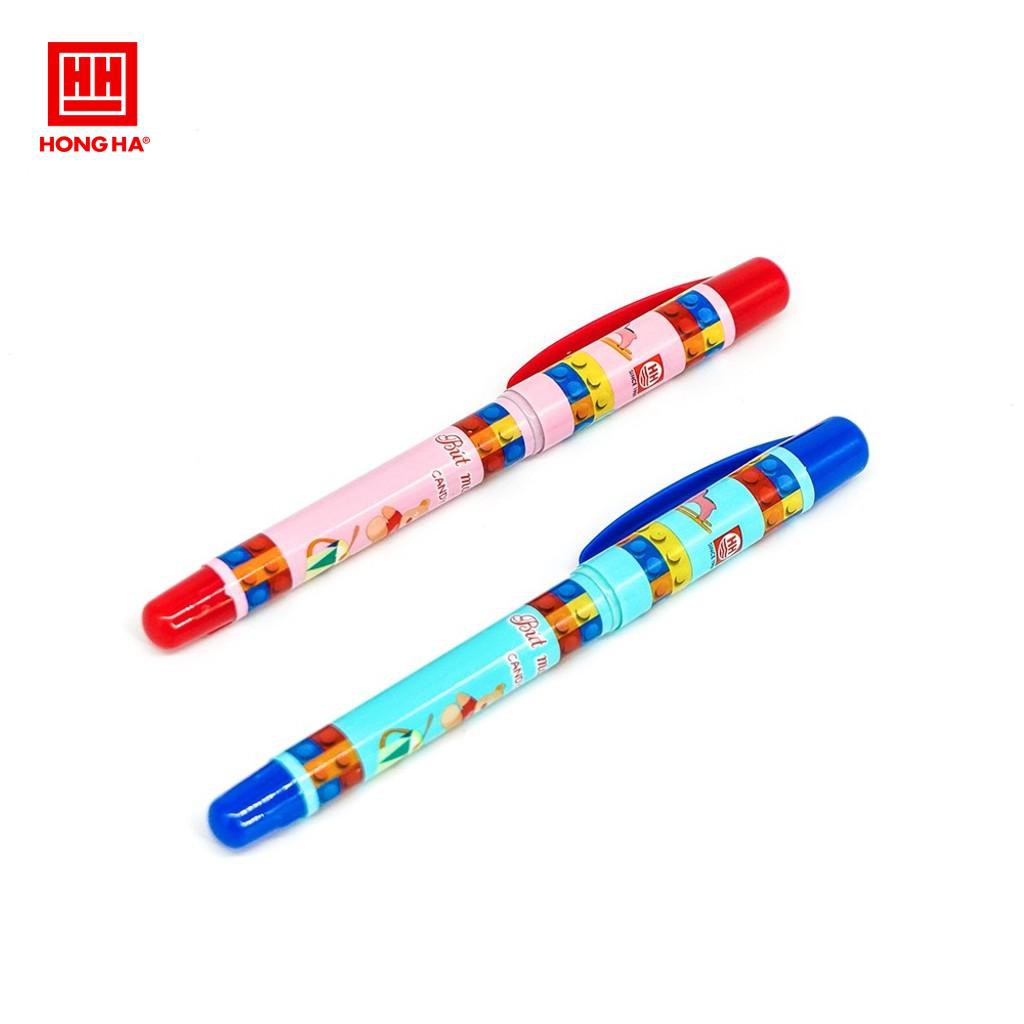 [Mã LIFEMALL995 giảm 10% đơn 99K] Bút máy nét thường Candy Bear Hồng Hà (2271)