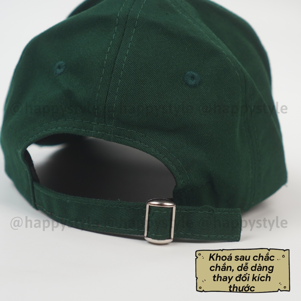 Mũ lưỡi trai ❤️ Nón kết thêu chữ TORONTO chất kaki cao cấp form unisex nam nữ N97 - Happy Style