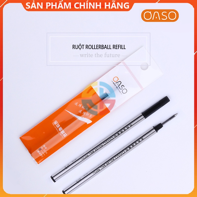 Ruột Bút RollerBall Refill Thương Hiệu PIMIO/PICASO-OASO Vỏ Hợp Kim, Dùng Được Cho Bút Dạ Bi Montblanc