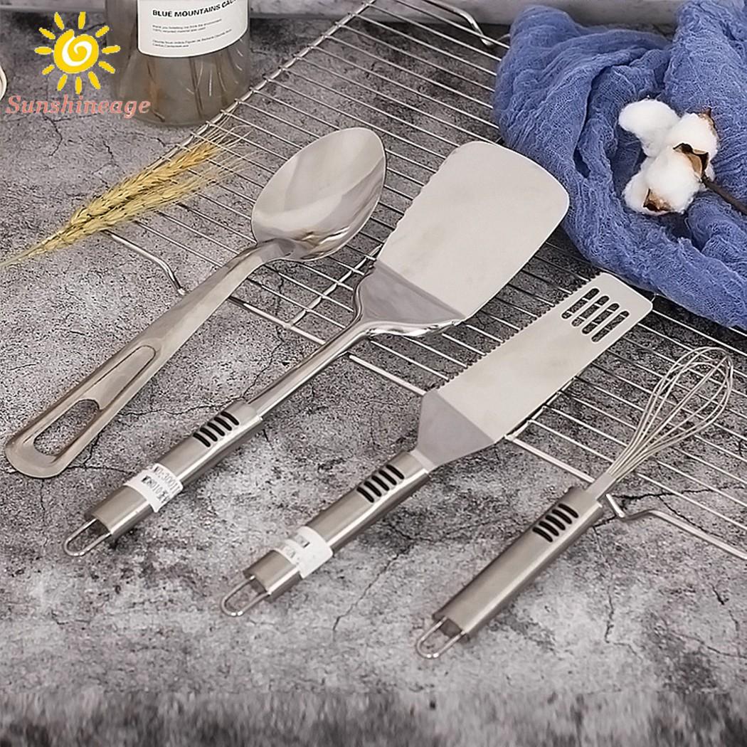 Xẻng Xúc Thức Ăn Có Lỗ Treo Chống Gỉ Tiện Lợi