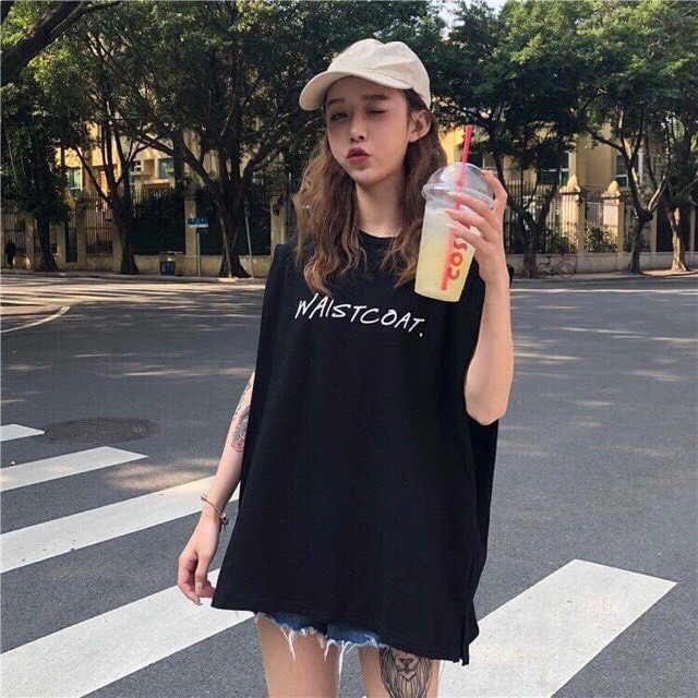 Áo Thun Ba Lỗ Sát Nách Kiểu dáng Tank Top