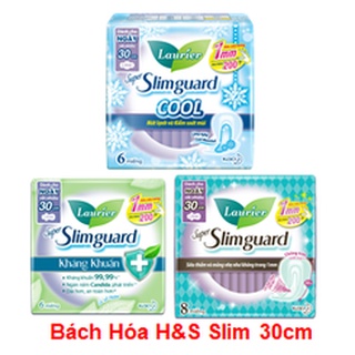 BVS Laurier Super Slim Guard Siêu Mỏng 1mm Ngày Rất Nhiều 30cm Nhập Khẩu Thái Lan