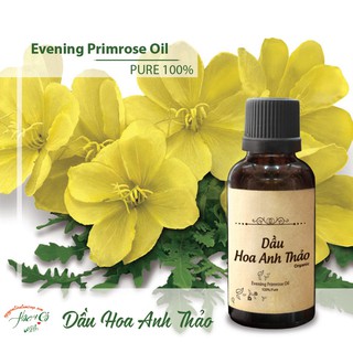 Dầu Hoa Anh Thảo Hữu Cơ ( 100% Organic Evening Primrose Oil )