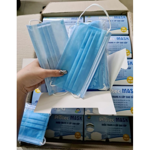 Khẩu trang 4 lớp Protec Mask