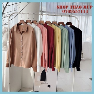 [BÁN SỈ & LẺ] ÁO SƠ MI NHIỀU MÀU - ÁO CÔNG SỞ - MẶC ĐI LÀM ĐI CHƠI ĐỀU ĐƯỢC - KIỂU TRẺ TRUNG ĐƠN GIẢN- ĐỒ BIG SIZE 75kg