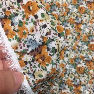 Vải tằm voan hoa