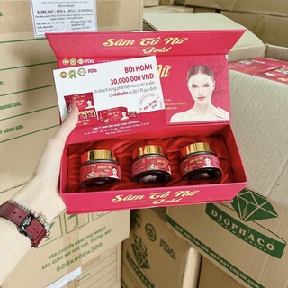 Viên uống sâm tố nữ gold chính hãng 100% hộp 3 lọ x15v