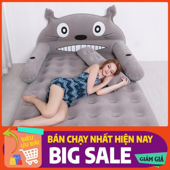 [GIẢM GIÁ SIÊU SỐC] Giường hơi hình thú cực xinh kèm bơm điện