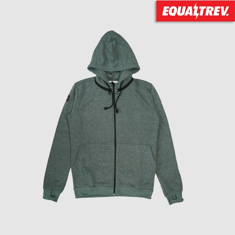 Áo Hoodie Màu Xanh Lá Cây Eqrv - Ms