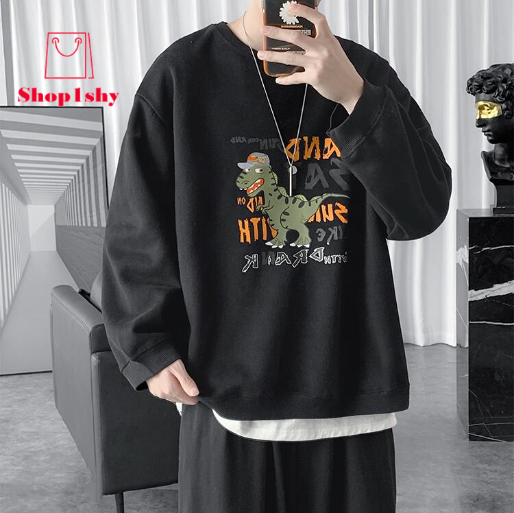 Áo Khoác Nam Tay Dài In Hình Khủng Long Thời Trang | BigBuy360 - bigbuy360.vn