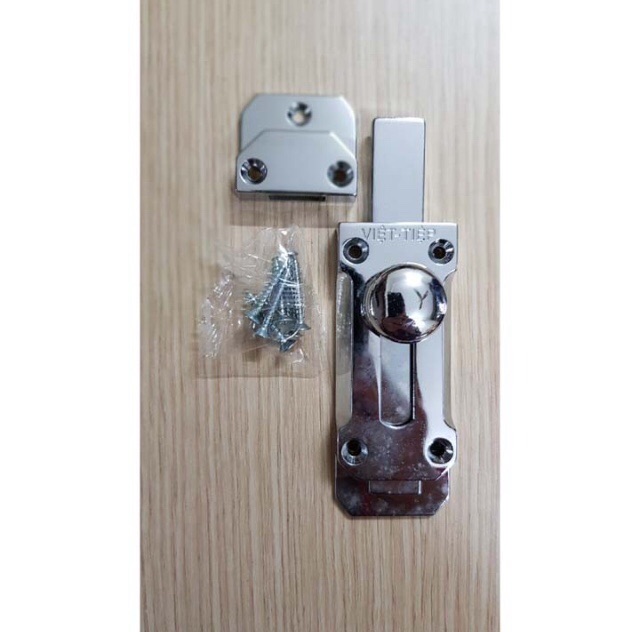 THEN CHỐT ngang gài cửa việt tiệp 100% INOX