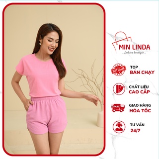 Quần sooc đũi cộc nữ, sooc đùi nữ mặc mùa hè siêu mát, chất liệu cao cấp- min.linda shop