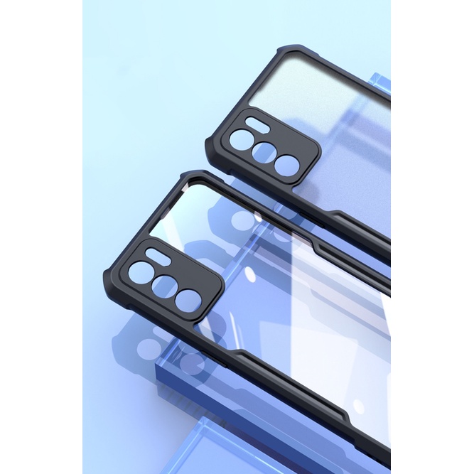 Ốp lưng Oppo Reno 6 5G hiệu Xundd lưng trong viền màu thời trang cao cấp chống sốc siêu bền