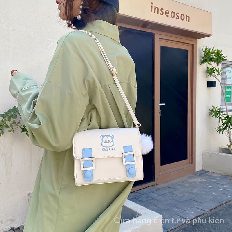Túi đeo vai dáng nhỏ dễ thương kiểu Pháp thời trang mùa xuân hè cho phụ nữ 2022