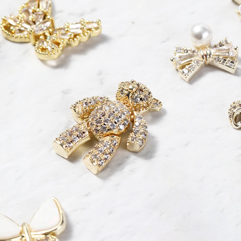 [Hàng mới về] Phụ kiện 3D trang trí móng tay nghệ thuật xinh xắn