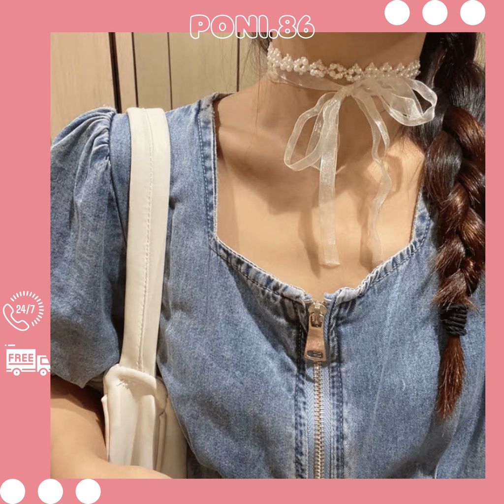 Băng đô cài tóc phối ren đính ngọc trai siêu dễ thương cá tính quyến rũ  hottrend 2022