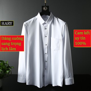 Áo Sơ Mi Nam Dáng Suông Cổ Điển, Sang Trọng. Áo Sơ Mi Nam Dành Cho Dân Văn Phòng, Công Sở, Rất Thoải Mái