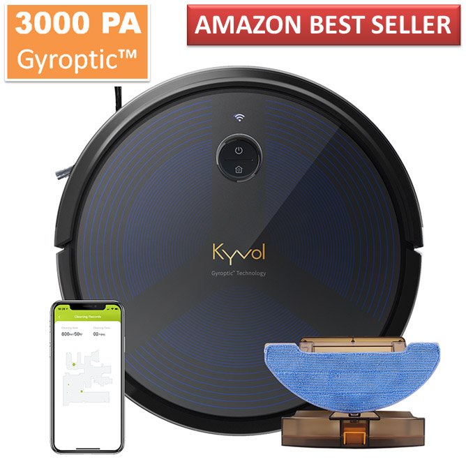 Robot hút bụi Kyvol Cybovac D6 - Hàng chính hãng