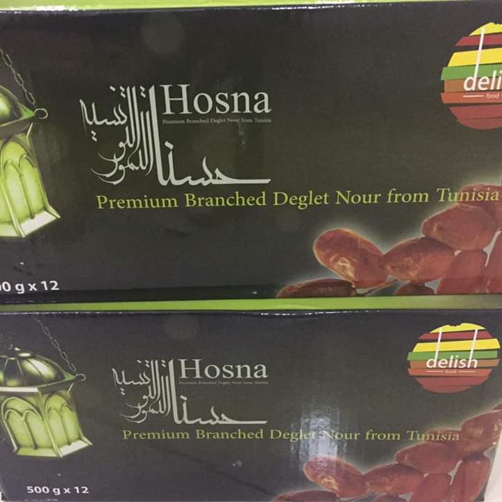 combo Nho 3 màu ,Chà là nguyên cành Hosna Tunisia Malaysia 500gr