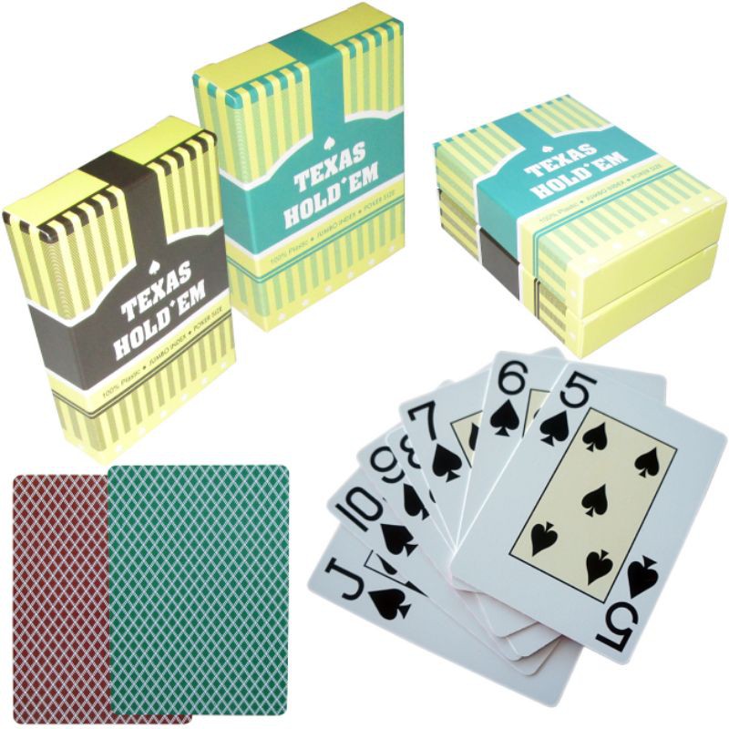 Bài nhựa Texas Hold'em - Bài tây - Bài poker chống nước BN 21