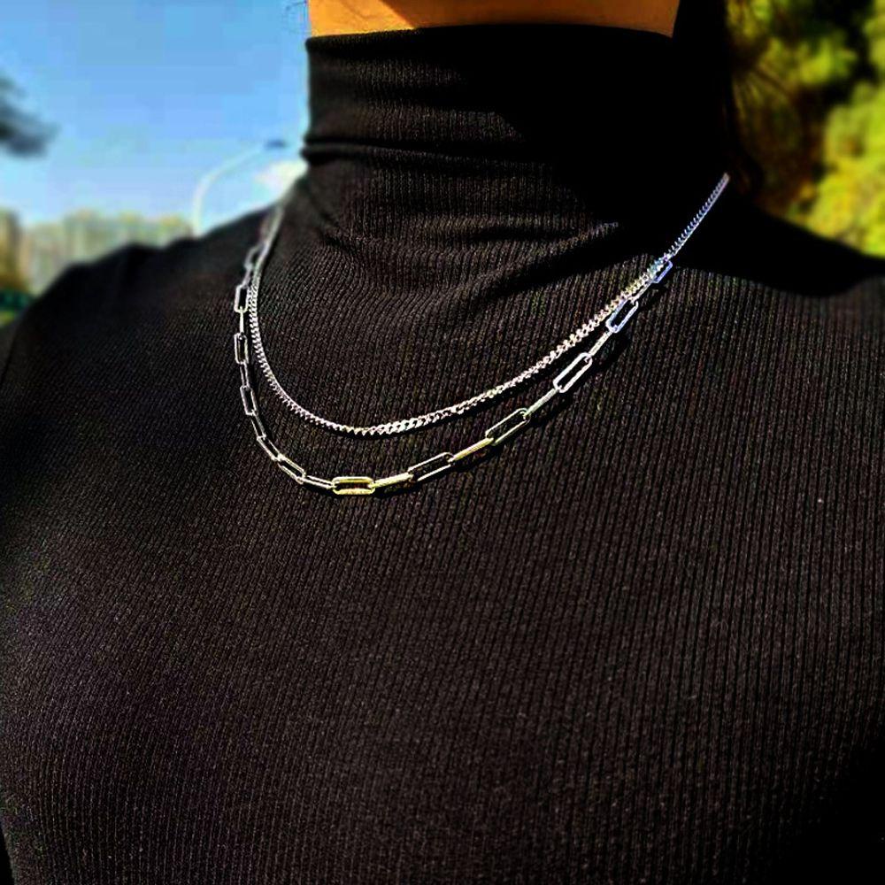 MXGOODS Vòng cổ Phong Cách Hiphop Thời Trang Cho Nam