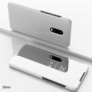 Bao da điện thoại nắp gương nhựa cứng cho OnePlus 6 6T 7 7T 7pro 8 8 pro