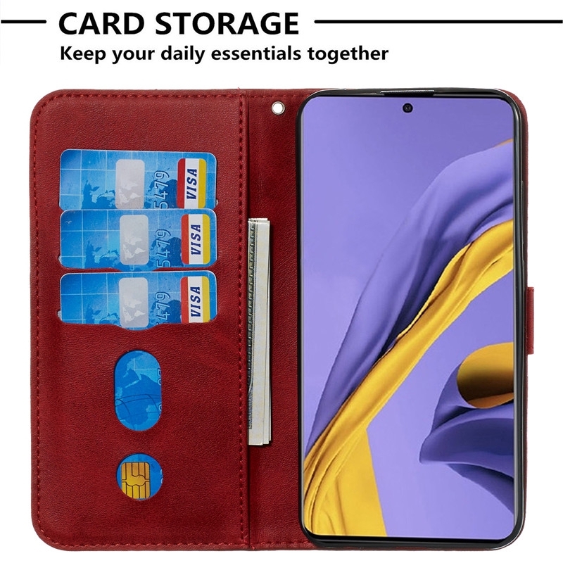 YYT| Bao Da Đựng Điện Thoại Có Khóa Kéo Cho Samsung Galaxy A11 A21S A10 A20 A30 A50 A50S A10S A20S A30S A31 A51 A71 M10 M10S M11 | BigBuy360 - bigbuy360.vn