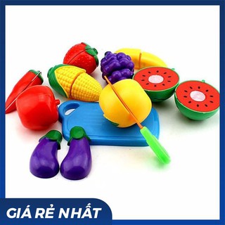 Đồ Chơi Cắt Rau Củ 9 Loại + Thớt Dao BMBE1051