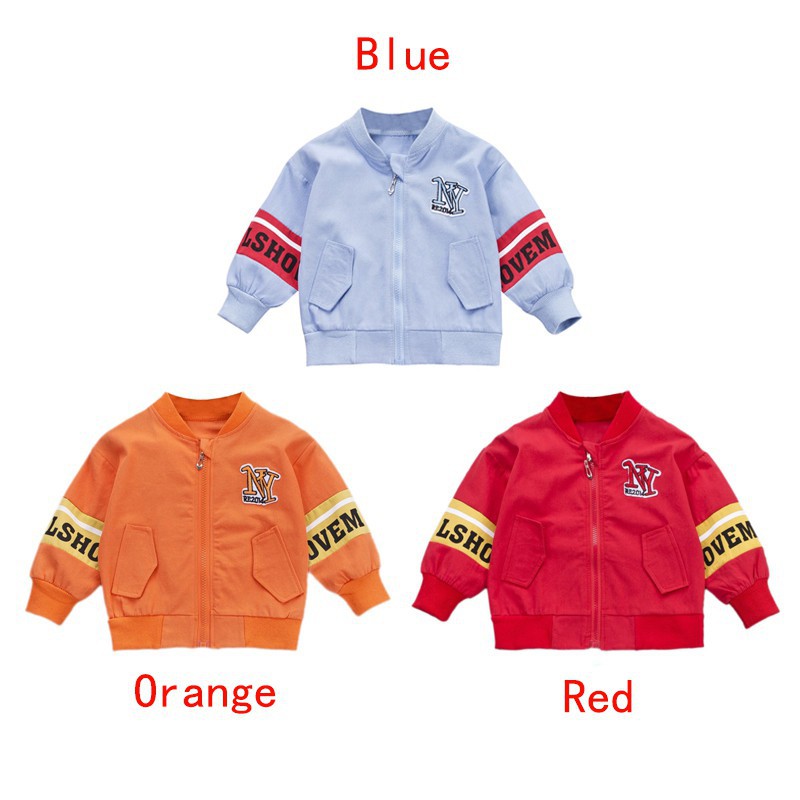 ♕ babyme ღ Baby Boy Casual Hoodie Zipper Sweatshirt Coat Outerwear