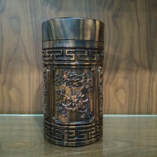 Hộp chè gỗ Mun