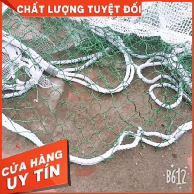 Lưới Vét Cá , Tôm cao cấp dài 25m 35m 40m , chất liệu Cước Polysete , mắt lưới 3li , túi dài 5m , 6m , độ bên 5 năm