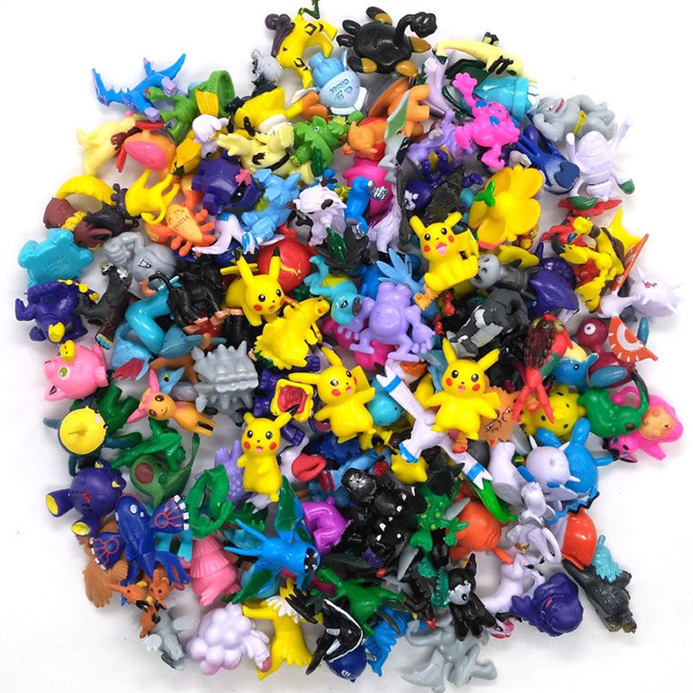 Set 24 Mô Hình Nhân Vật Pokemon 2-3cm Dễ Thương Dành Cho Các Bé