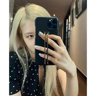 Ốp điện thoại gắn giá đỡ kim loại của Rose (BlackPink)