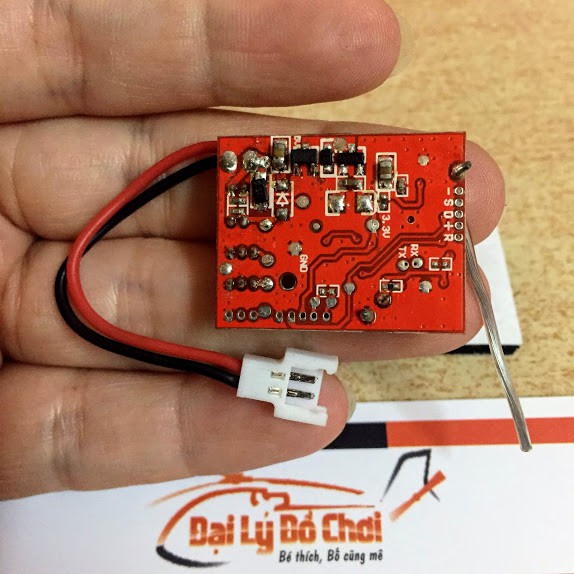 Mạch Rx 4 kênh chính hãng dành cho máy bay Wltoys V911s