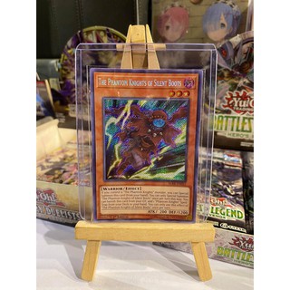 Lá bài thẻ bài Yugioh The Phantom Knights of Silent Boots - Secret Rare - Tặng bọc bài nhựa bảo quản
