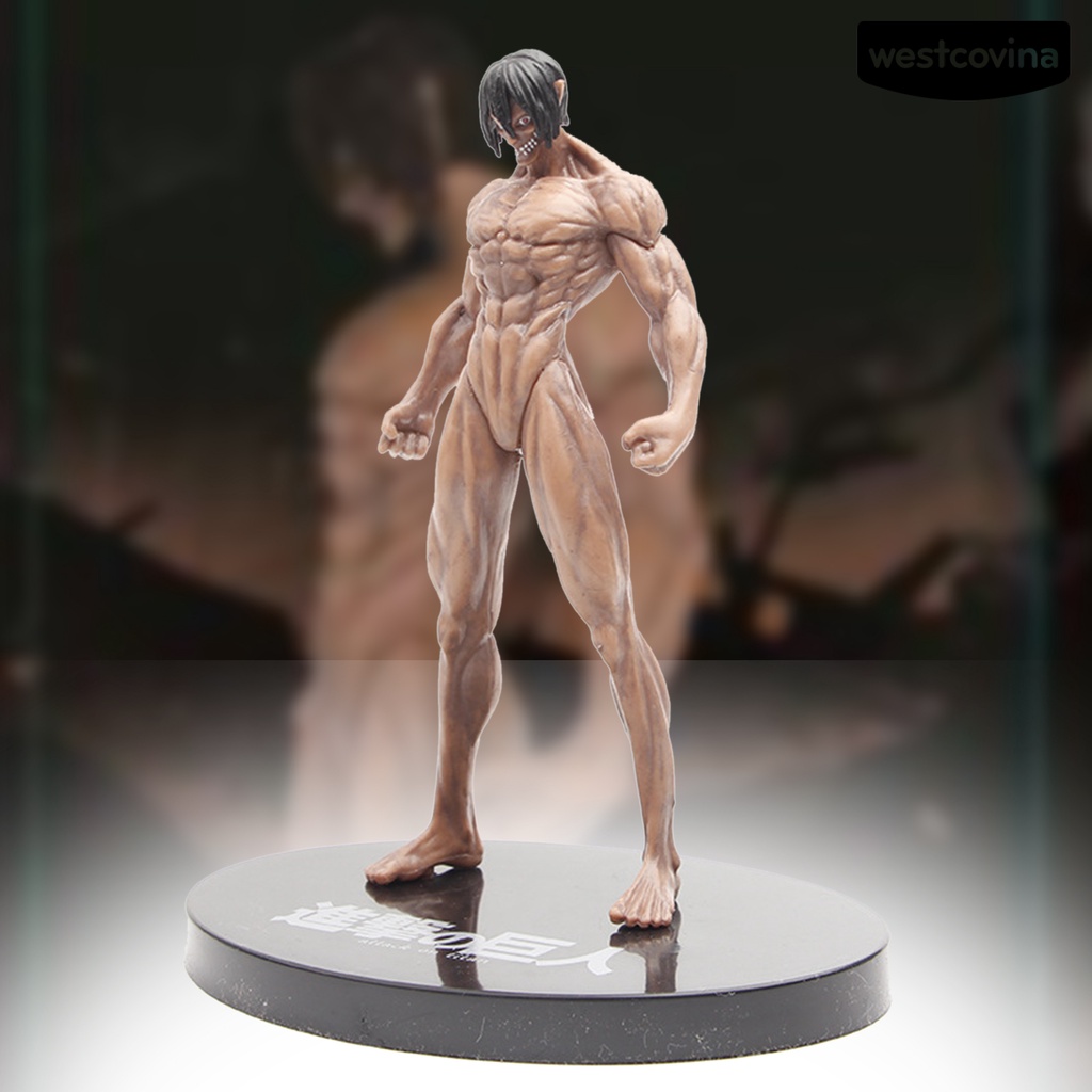 WEST Figure Funny Anime Decorative Titan Eren Model for Gift
