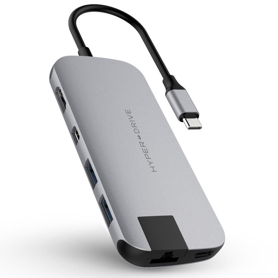 Cổng chuyển HyperDrive Slim 8-in-1 USB-C HUB cho Macbook & Devices