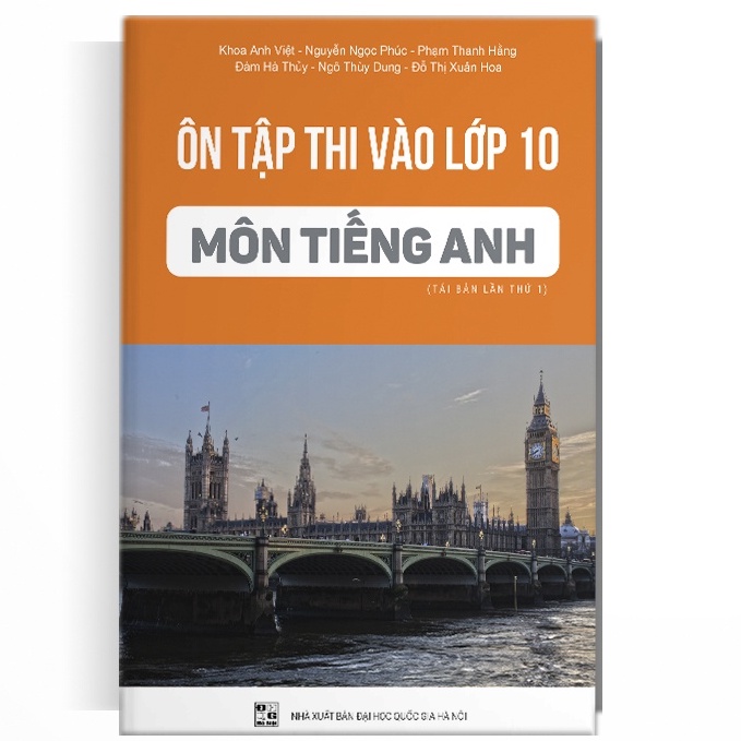 Sách Ôn tập thi vào lớp 10 môn Tiếng Anh