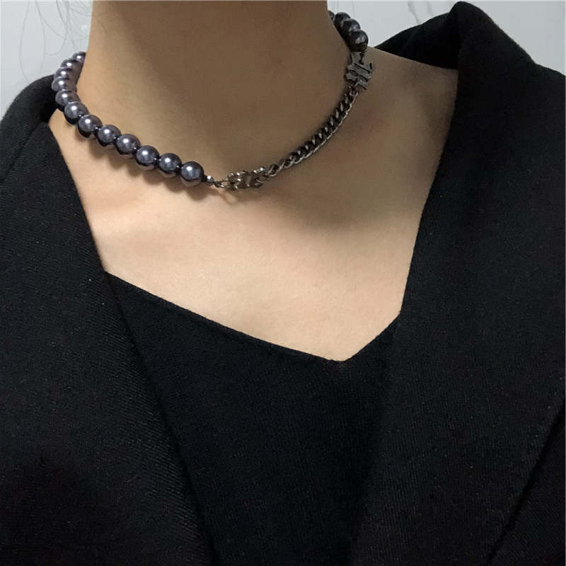 Vòng Cổ Đính Ngọc Trai Thời Trang Cho Nữ